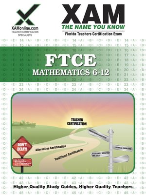 cover image of FTCE Mathematics 6-12
